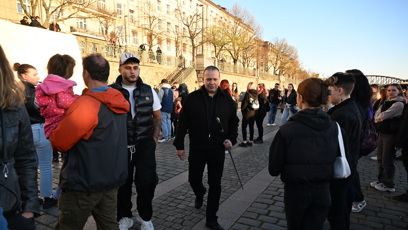FOTO: Dorazil také jeden z majitelů Clashe, Tyberiusz.