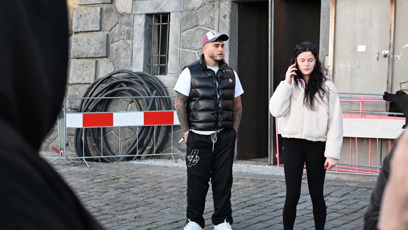 FOTO: Organizátoři promítli vzpomínkové video.