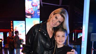 FOTO: Iveta Lutovská dorazila s dcerou Anetou a synem Matějem.