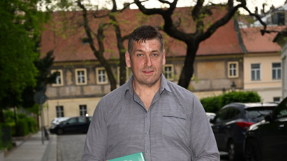 FOTO: Lukáš Skupin na křtu knihy Evžena Machytky.