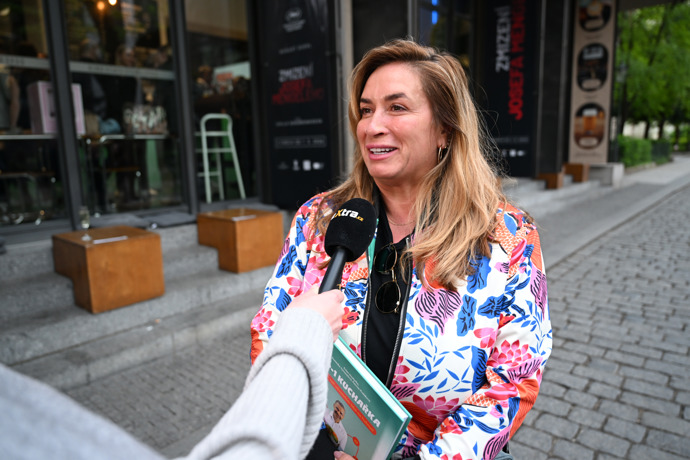 Rola Brzobohatá během rozhovoru pro eXtra.cz.