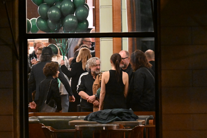 Aňa Geislerová s balónky. 