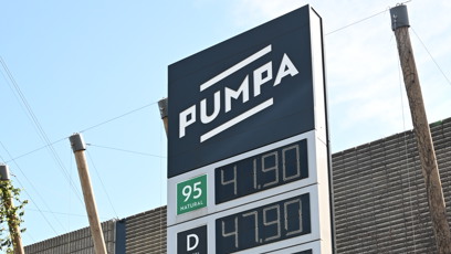 FOTO: Pumpa Andreje Babiše zlevnila o korunu.