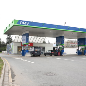 Diesel na čerpací stanici OMV stojí 45.20 Kč.