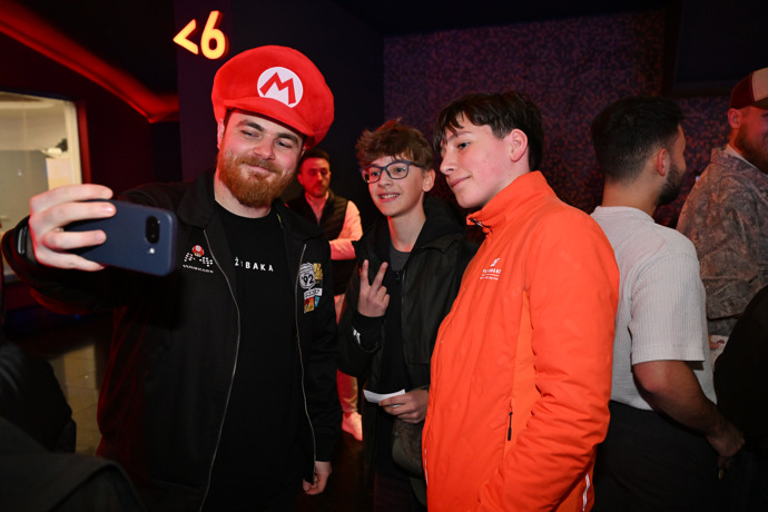 Duklock se fotil s fanoušky.