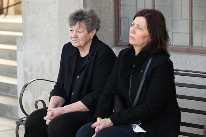 Poslední rozloučení s diskařem Imrichem Bugárem.