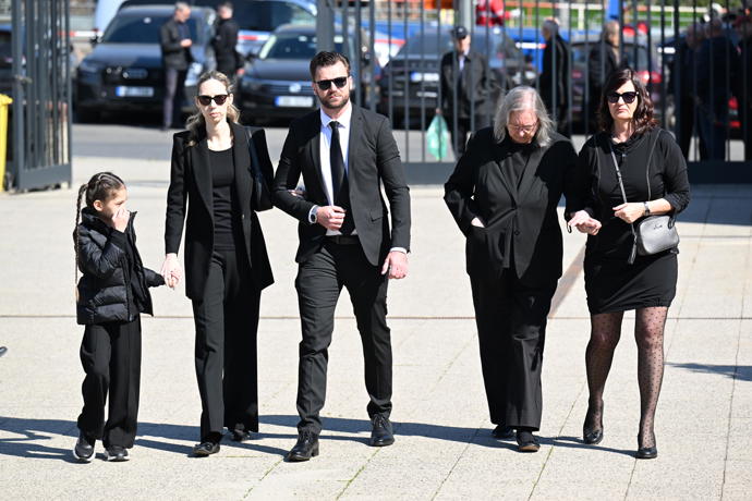 Poslední rozloučení s diskařem Imrichem Bugárem.