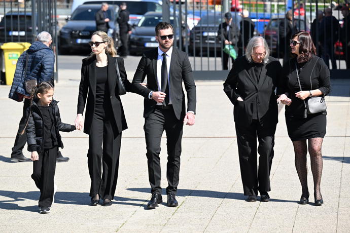 Poslední rozloučení s diskařem Imrichem Bugárem.