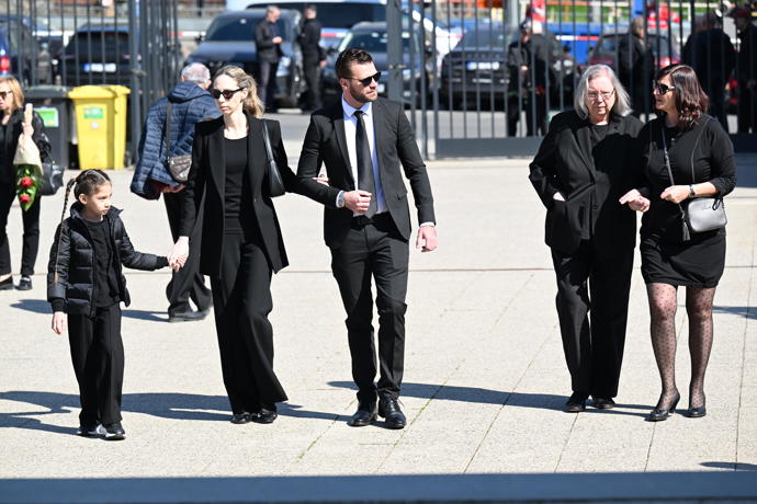 Poslední rozloučení s diskařem Imrichem Bugárem.