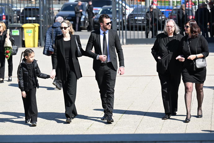 Poslední rozloučení s diskařem Imrichem Bugárem.