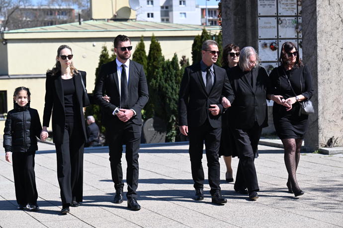 Poslední rozloučení s diskařem Imrichem Bugárem.