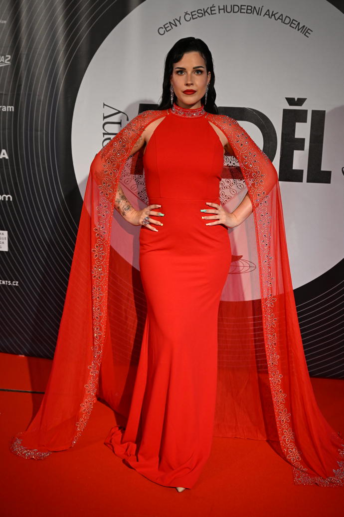 Na červený koberec přichází první hosté.