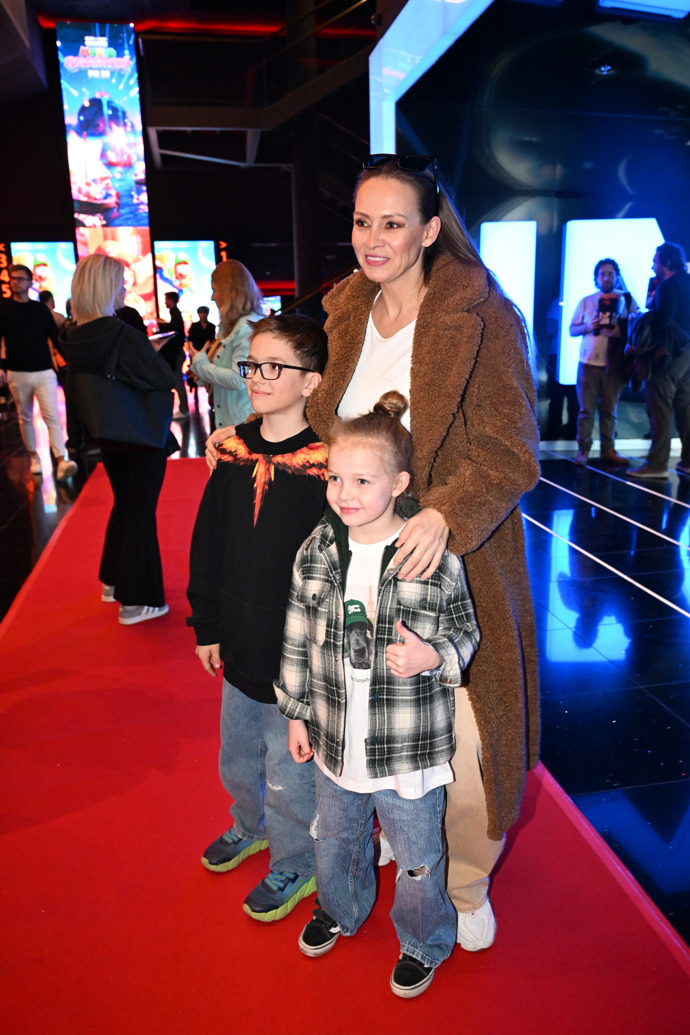 Martina Gavriely dorazila se svými dětmi.