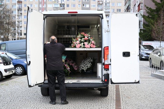 Poslední rozloučení s Dominikou Elischerovou.