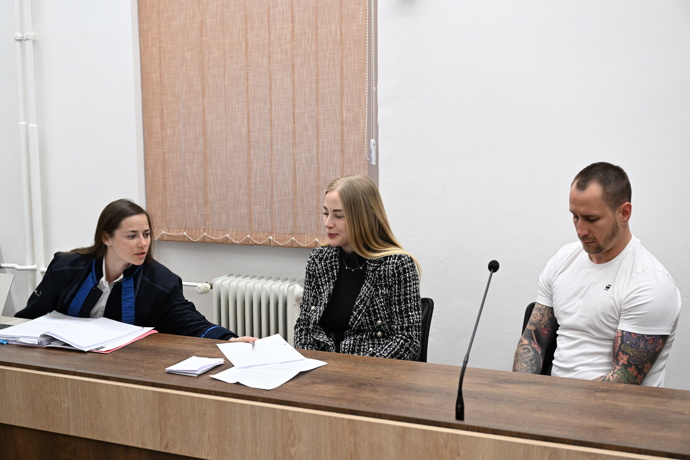 Obžalovaní Mercedes Treyová a Vladislav Trejbal.
