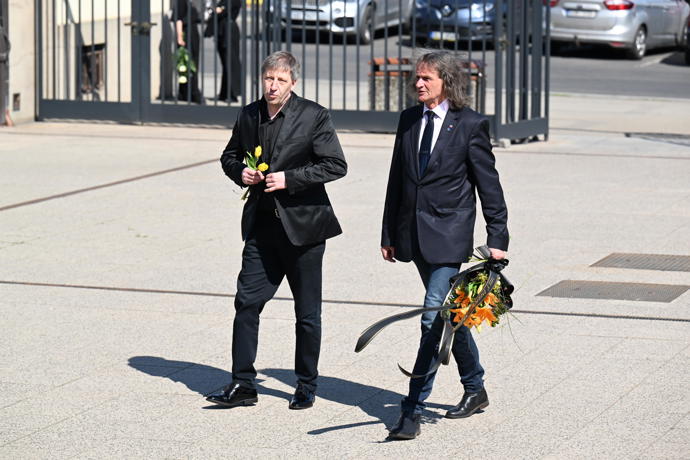 Přišel se rozloučit i politik Miroslav Ševčík.