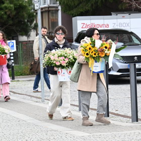 Poslední rozloučení s Dominikou Elischerovou.