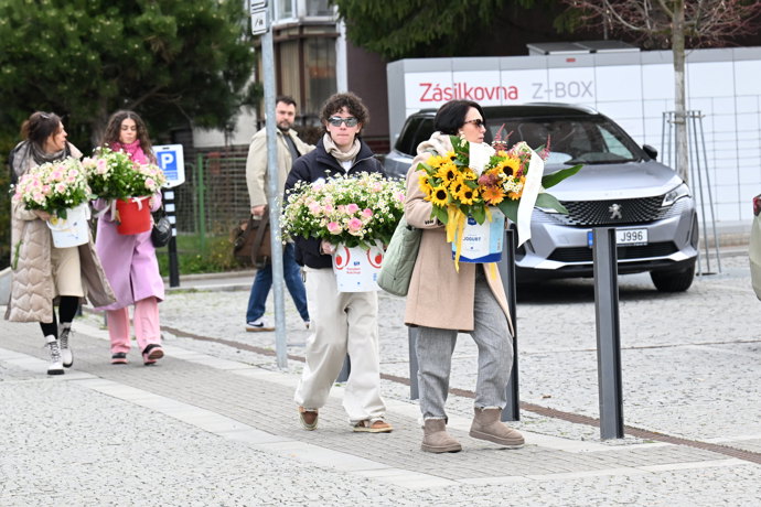Poslední rozloučení s Dominikou Elischerovou.