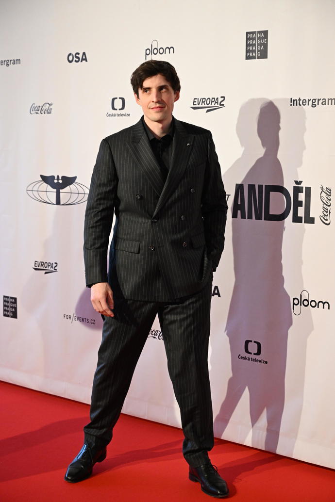 Čestmír Strakatý na Andělech.