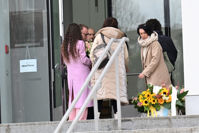 Poslední rozloučení s Dominikou Elischerovou.