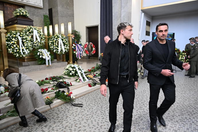 Poslední rozloučení s diskařem Imrichem Bugárem.