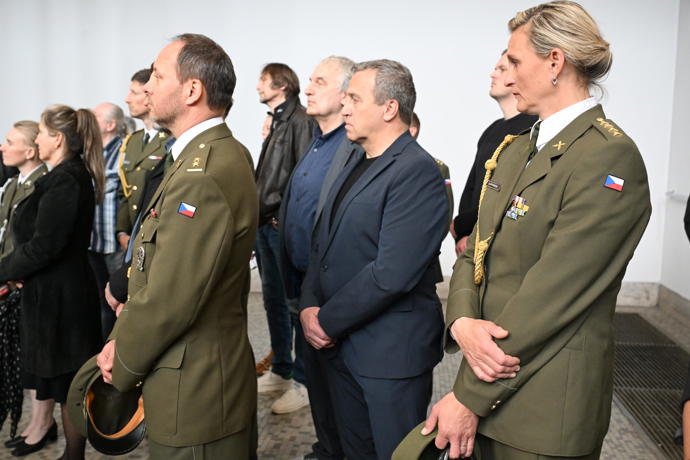 Poslední rozloučení s diskařem Imrichem Bugárem.