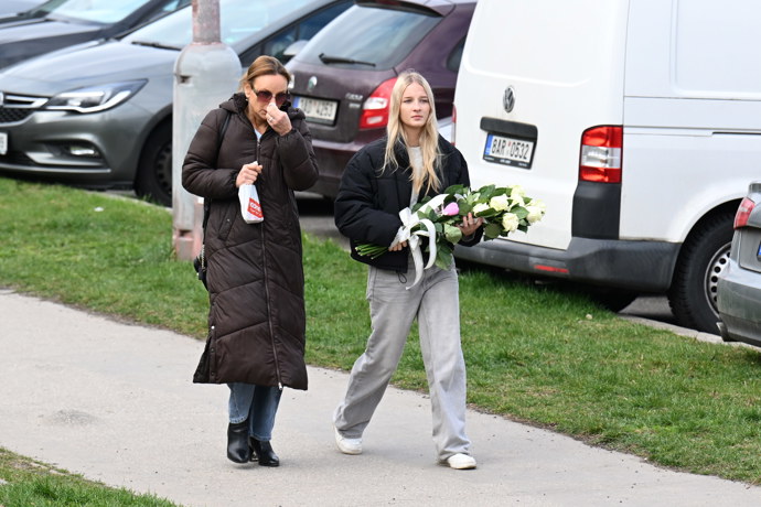 Poslední rozloučení s Dominikou Elischerovou.