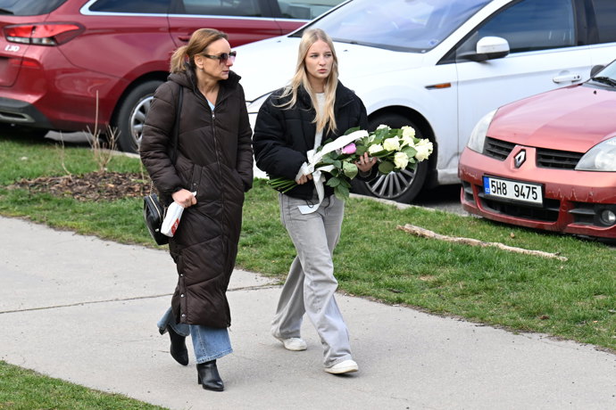 Poslední rozloučení s Dominikou Elischerovou.