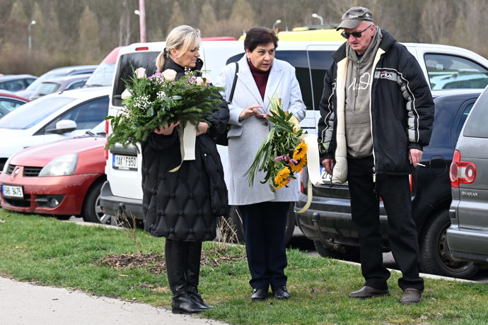 Poslední rozloučení s Dominikou Elischerovou.