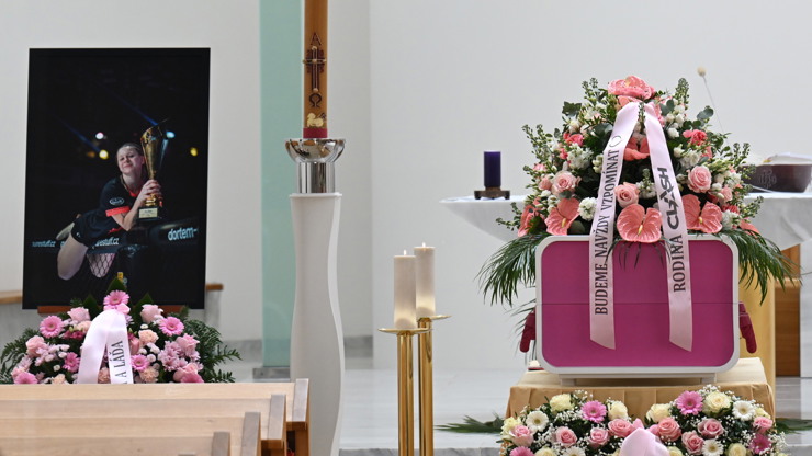 Poslední rozloučení s Dominikou Elischerovou.