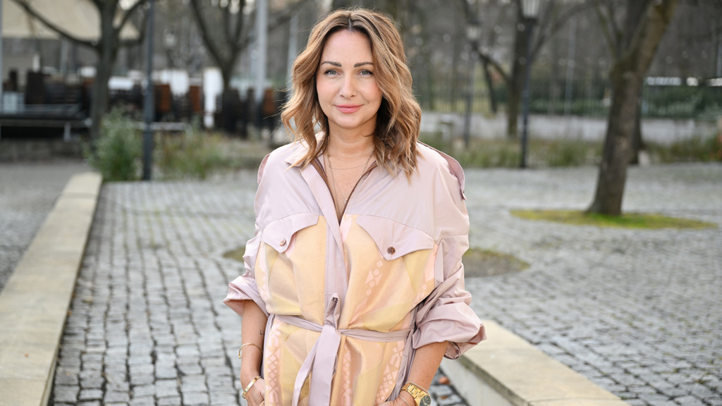 Veronika Arichteva byla samý úsměv.