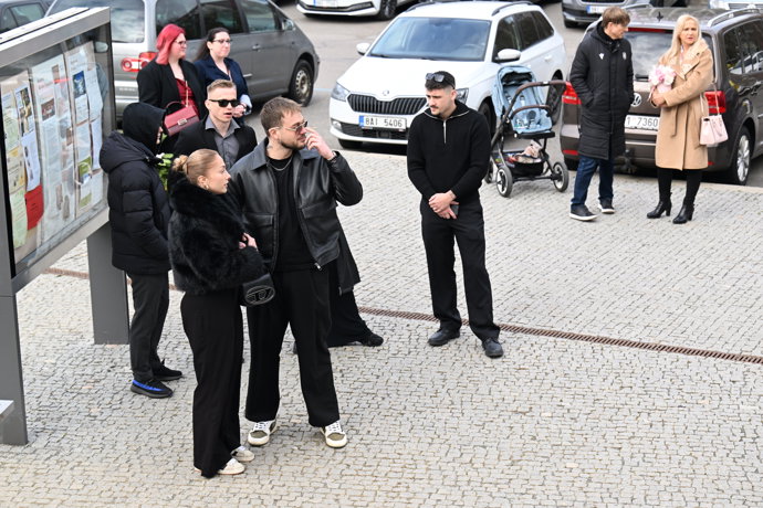 Poslední rozloučení s Dominikou Elischerovou.