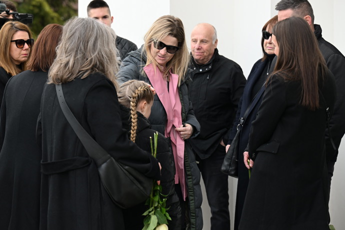 Poslední rozloučení s Dominikou Elischerovou.