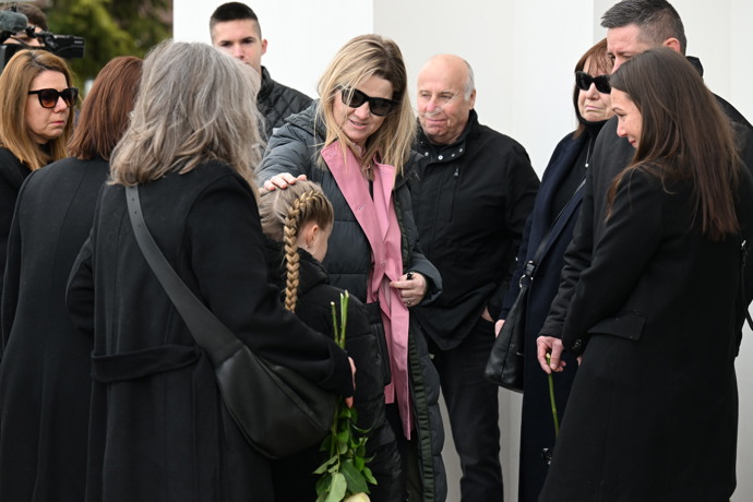 Poslední rozloučení s Dominikou Elischerovou.