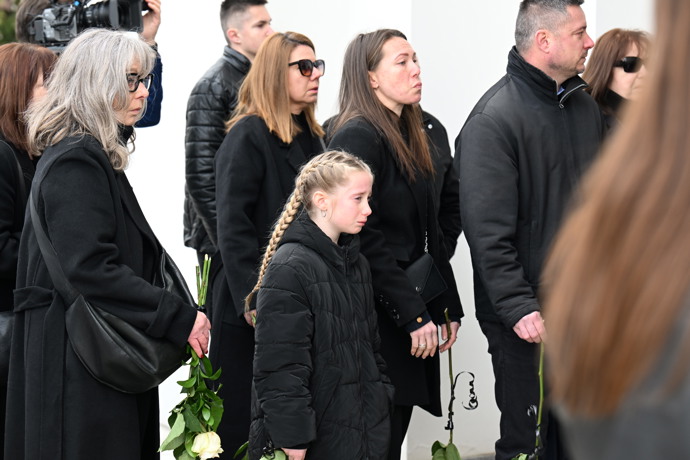 Poslední rozloučení s Dominikou Elischerovou.