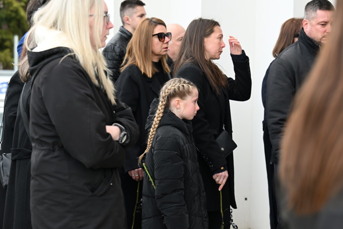 Poslední rozloučení s Dominikou Elischerovou.