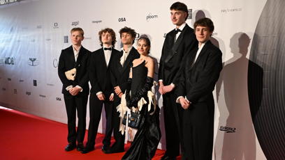 FOTO: Zpěvačka Marie April se svou kapelou.