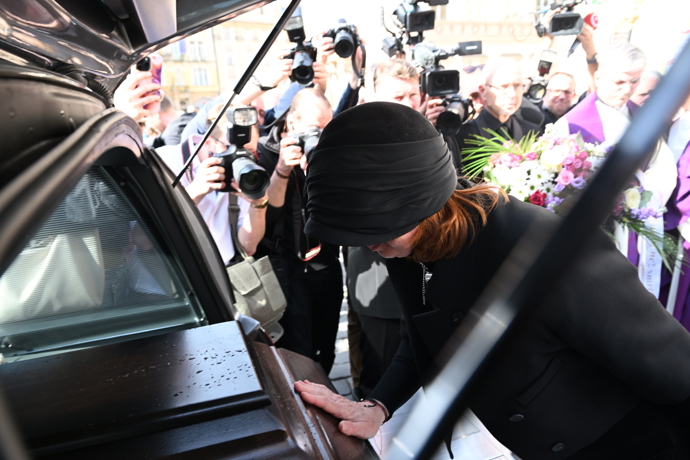 Manželka Radka Potměšilová.