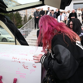 Poslední rozloučení s influencerkou Dominikou Elischerovou alias Mínou.