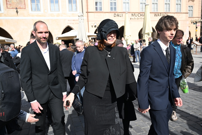 Manželka Jana Potměšila, Radka Potměšilová.