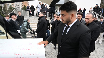 FOTO: Samir Margina u rakve.