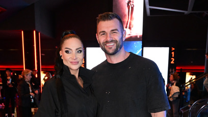 FOTO: Andrea Pomeje po boku svého partnera.