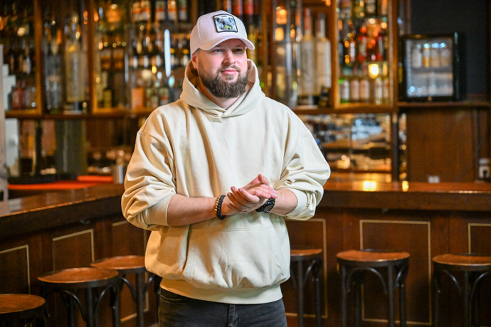 Hudebník Eduard Rovenský.