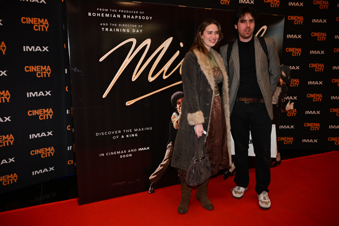 Dominika Hašková na premiéře také nechyběla. 