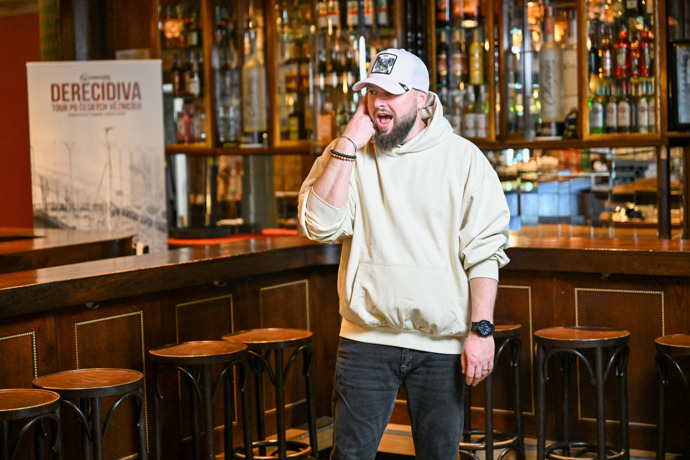  Eduard Rovenský na premiéře dokumentu Derecidiva.