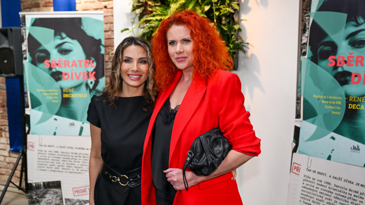 Bývalé manželky Reného Decastela, Eva a Štěpánka.