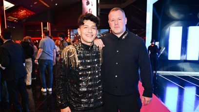 FOTO: Jan Bendig po boku svého partnera Lukáše Rejmona.