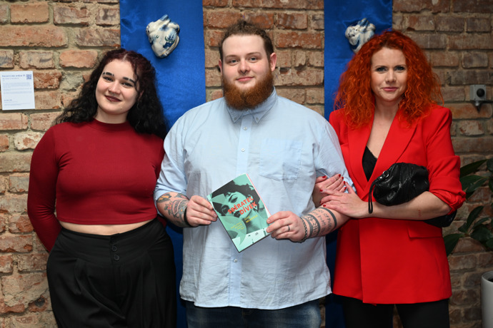 Elias Decastelo se svou maminkou Štěpánkou Decastelo a manželkou Kristínou.