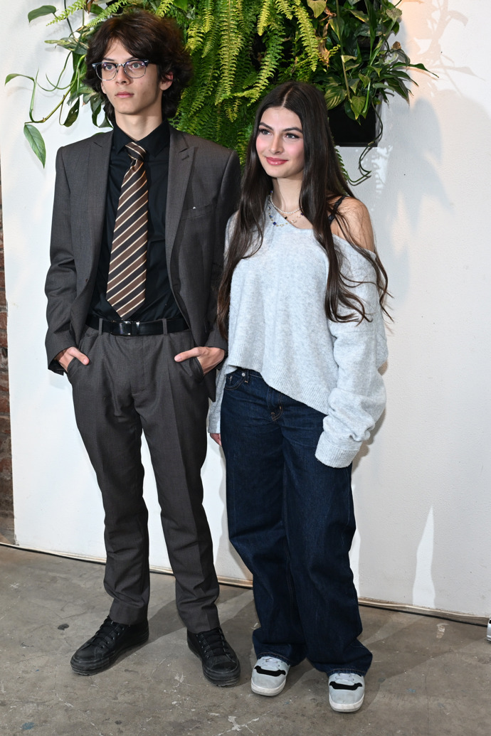 Zuzana Decastelo s bratrem Michaelem Decastelo. 