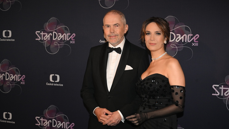 Marek Eben a Tereza Kostková. 